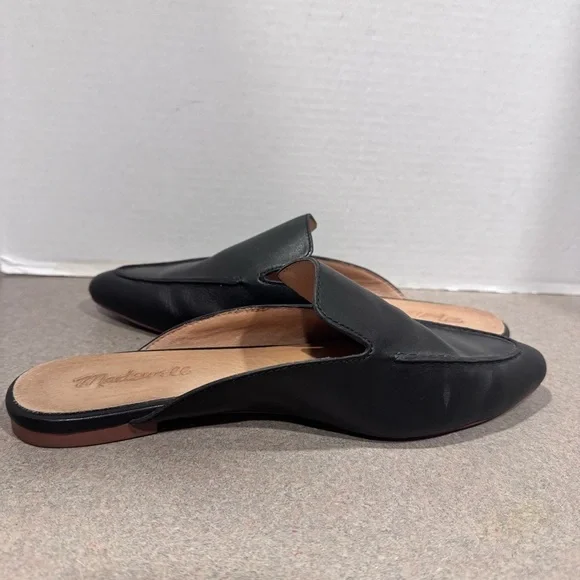 Madewell Women’s Black The Francis Skimmer Mules Flats Size 7.5 - Picture 6 of 10